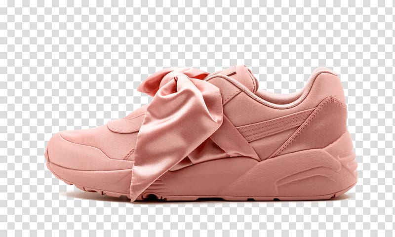 Sneakers Puma Shoe Fenty Beauty Pink, Sneakers pink transparent background PNG clipart