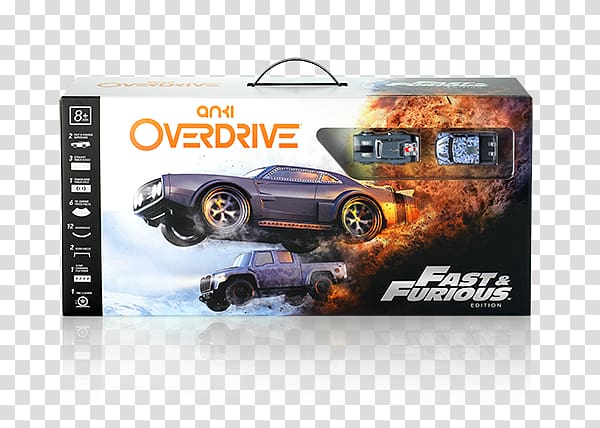 Dominic Toretto Anki Overdrive Starter Kit The Fast and the Furious Ultimate Racing, romance title box transparent background PNG clipart