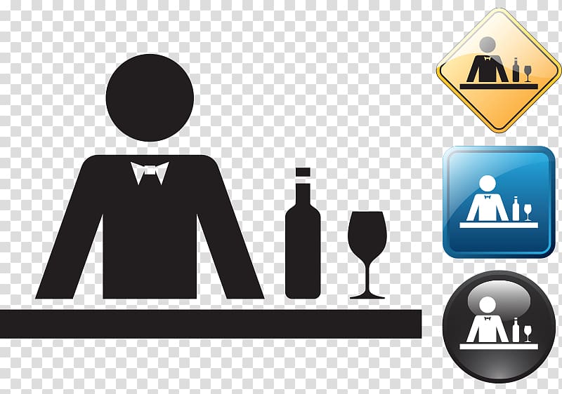 Bartender Pictogram Icon, Bartender logo transparent background PNG clipart