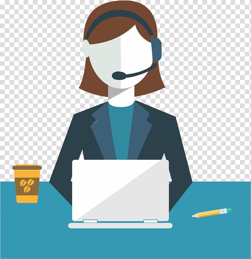 Technical Support Customer Service Help desk, call center agent transparent background PNG clipart