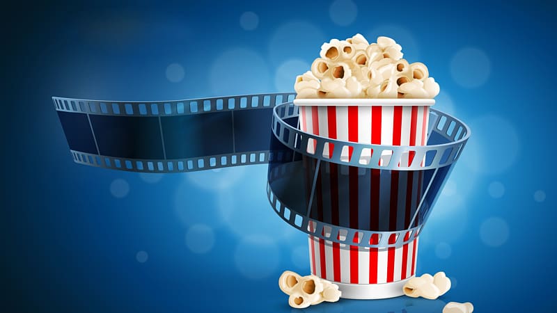 Popcorn Discount theater Film Cinema, Movie Theatre transparent background PNG clipart
