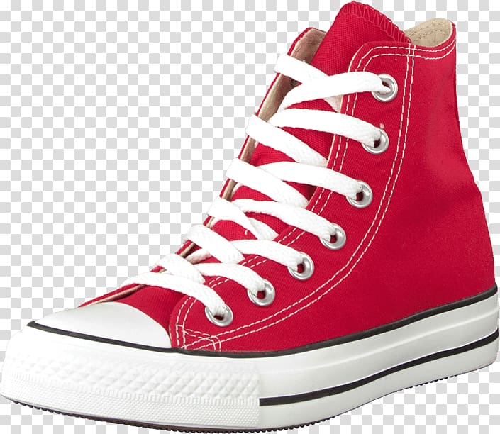 Converse Chuck Taylor All-Stars Sneakers Shoe Red, red shoes transparent background PNG clipart