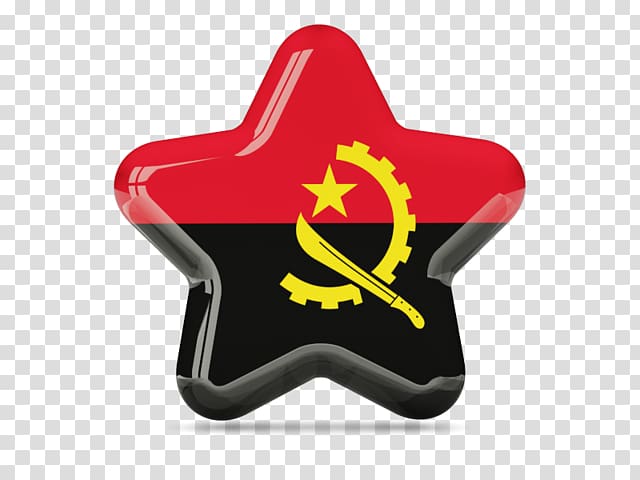 Flag of Angola Angolan War of Independence Portuguese Angola, Angola Flag transparent background PNG clipart