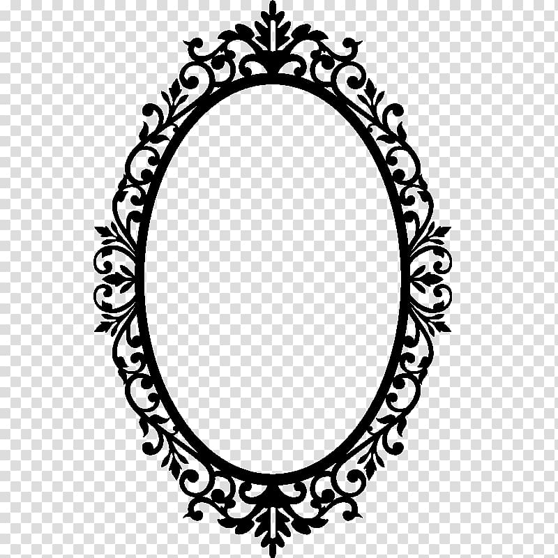 Frames Mirror , xinjiang style border transparent background PNG clipart