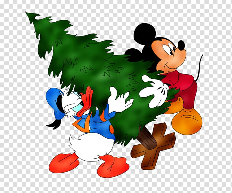 Mickey Mouse Minnie Mouse Donald Duck Christmas Mickey Mouse Transparent Background Png Clipart Hiclipart