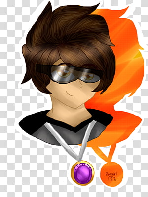 Glasses Brown hair , glasses transparent background PNG clipart thumbnail