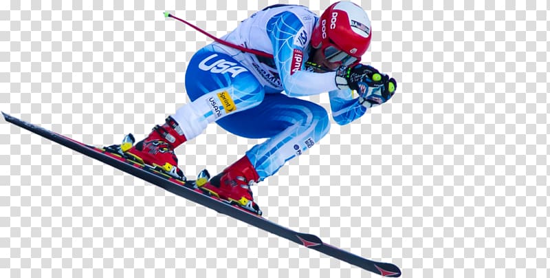 Nordic combined Ski Bindings Downhill Slalom skiing, skier transparent background PNG clipart