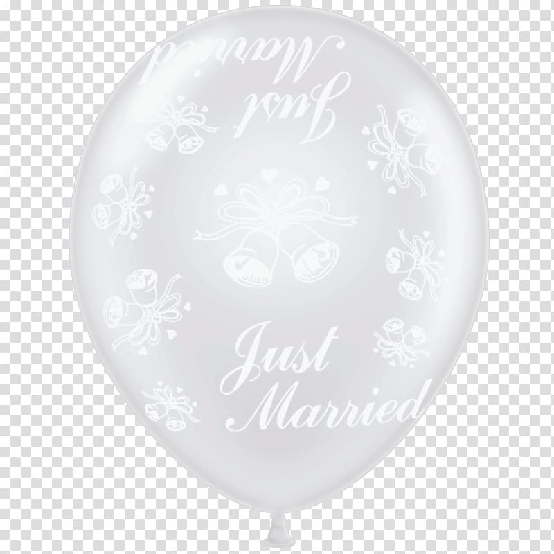 Balloon, Just Married transparent background PNG clipart