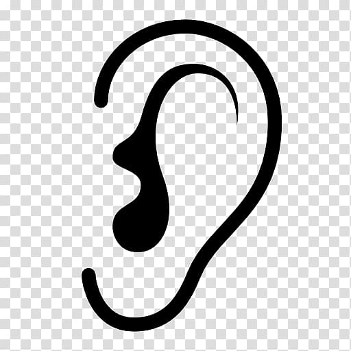 Computer Icons Ear, ears transparent background PNG clipart
