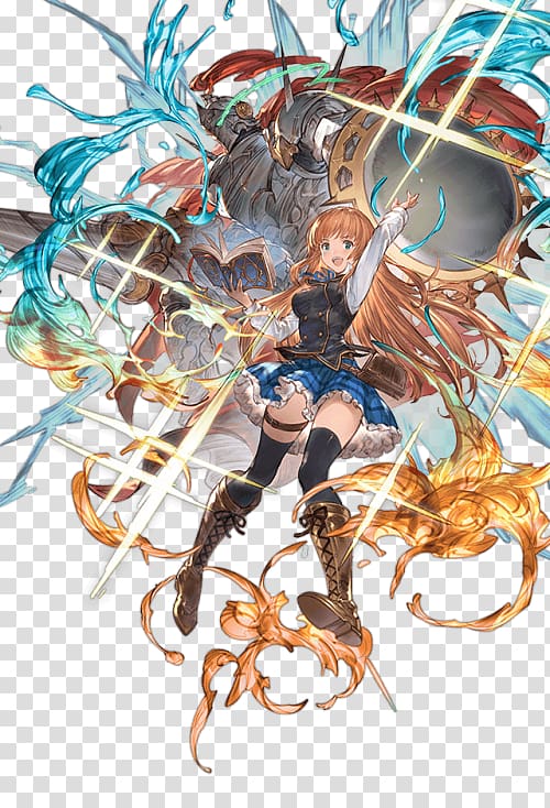 Rage of Bahamut Granblue Fantasy Kamihime Project Deity Character, shadowverse granblue transparent background PNG clipart