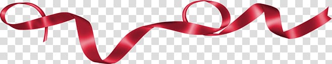 simple red ribbon transparent background PNG clipart
