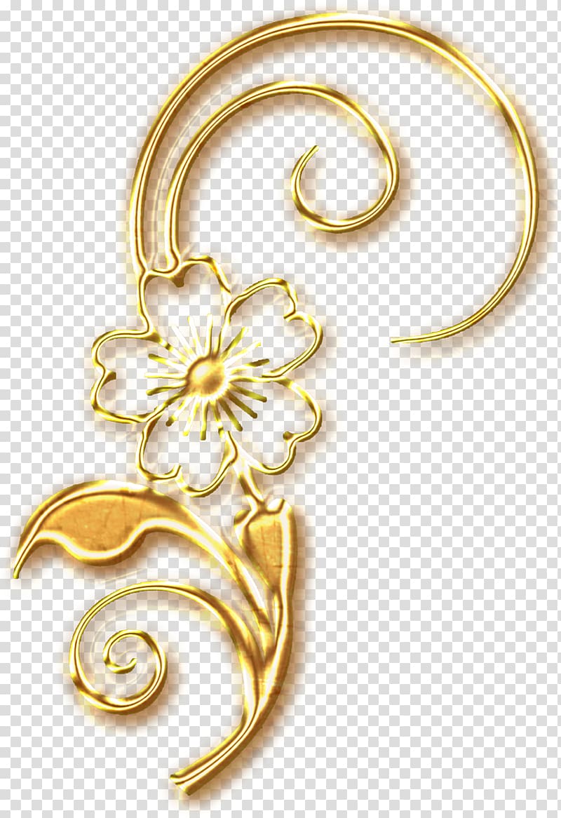 01504 Material Gold Body Jewellery, gold transparent background PNG clipart
