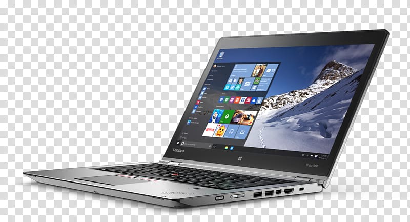 ThinkPad Yoga Laptop ThinkPad X Series Lenovo Intel Core i5, laptops transparent background PNG clipart
