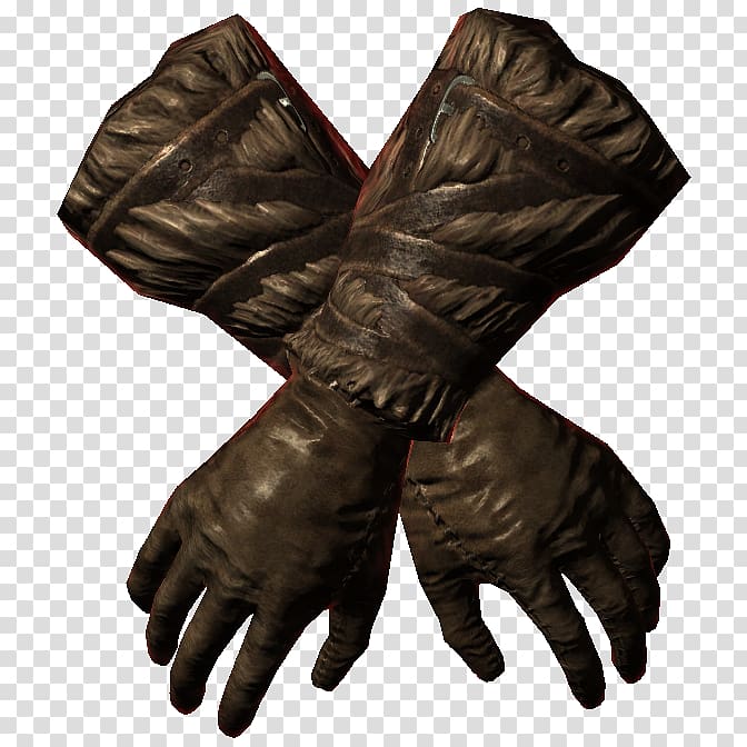 The Elder Scrolls V: Skyrim – Dragonborn Gauntlet Armour Glove Bracer, armour transparent background PNG clipart
