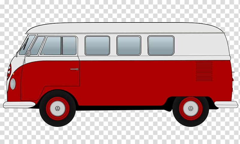 Volkswagen Type 2 Minivan Car, volkswagen transparent background PNG clipart