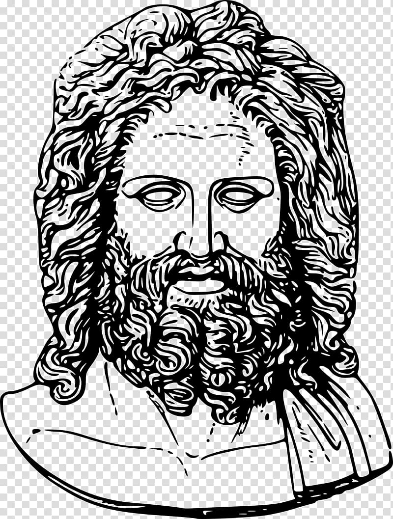 Statue of Zeus at Olympia Hera Poseidon, greek transparent background PNG clipart