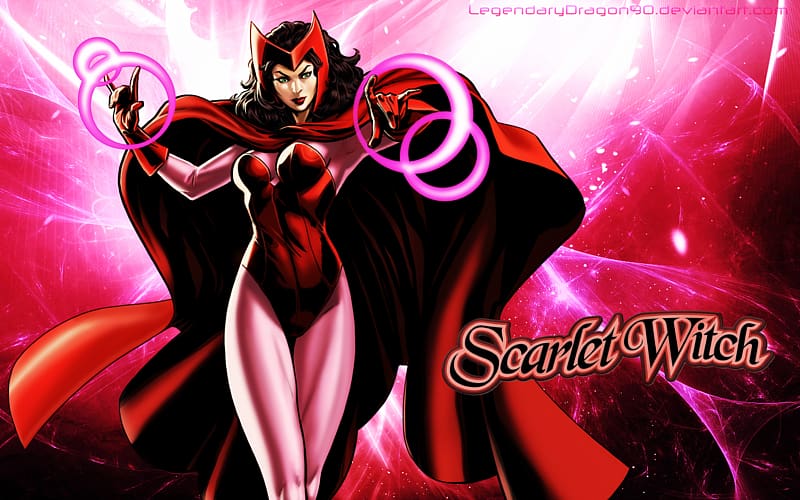 Marvel: Avengers Alliance Wanda Maximoff Carol Danvers Black Widow Quicksilver, Scarlet Witch transparent background PNG clipart