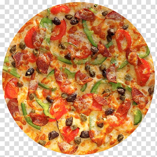 California-style pizza Mapo doufu Parmigiana Spice, gourmet pizza transparent background PNG clipart