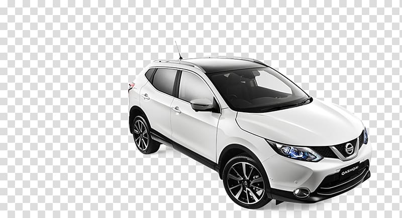 Nissan Qashqai Compact sport utility vehicle Car, aerial view transparent background PNG clipart