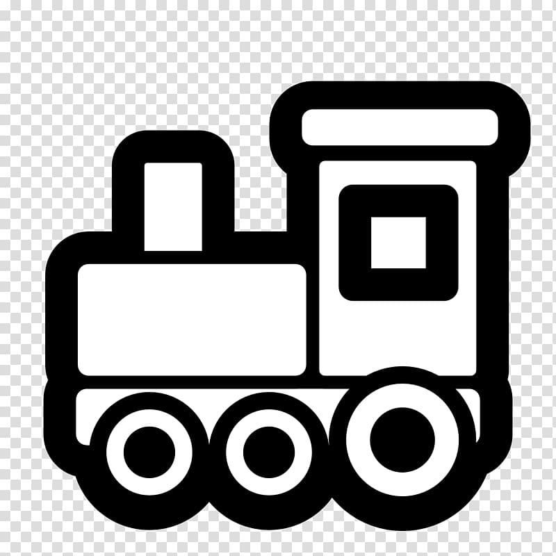 Train Rail transport Thomas Black and white , Train transparent background PNG clipart