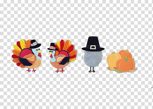 Thanksgiving Christmas Holiday Turkey meat , Cartoon Doll transparent background PNG clipart