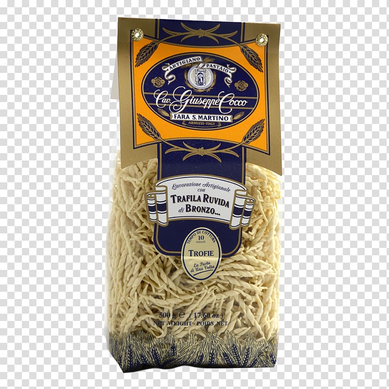 Pasta Cav. Giuseppe Cocco Ravioli Fara San Martino Spaghetti, trophie transparent background PNG clipart