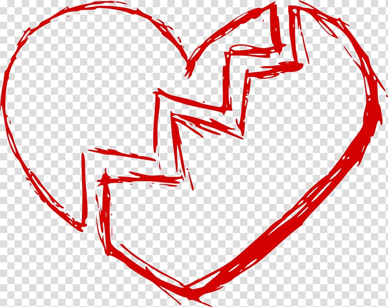 Broken heart Drawing, broken heart transparent background PNG clipart