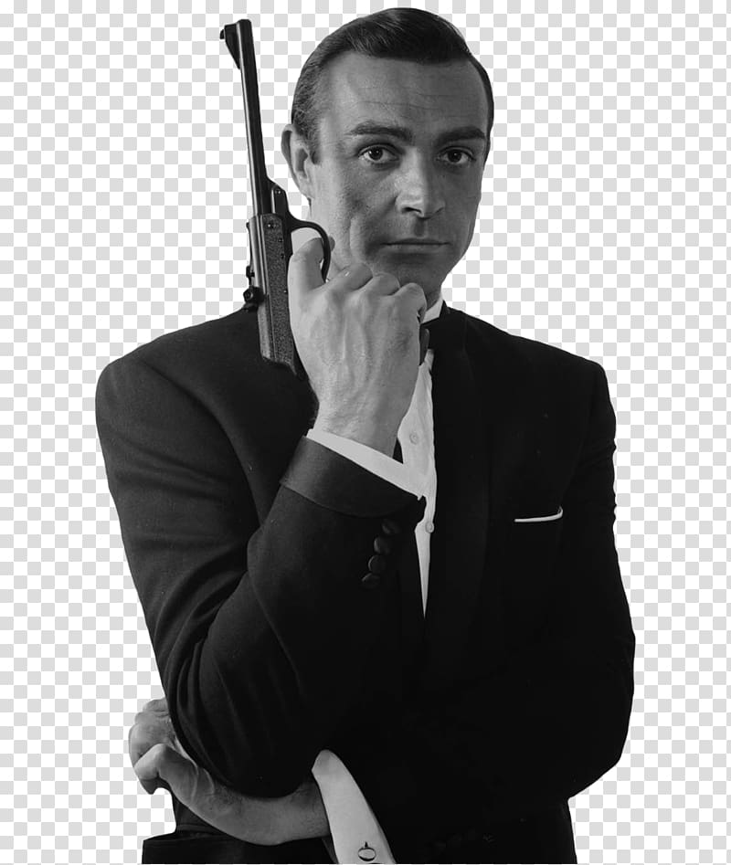James Bond, Sean Connery James Bond transparent background PNG clipart