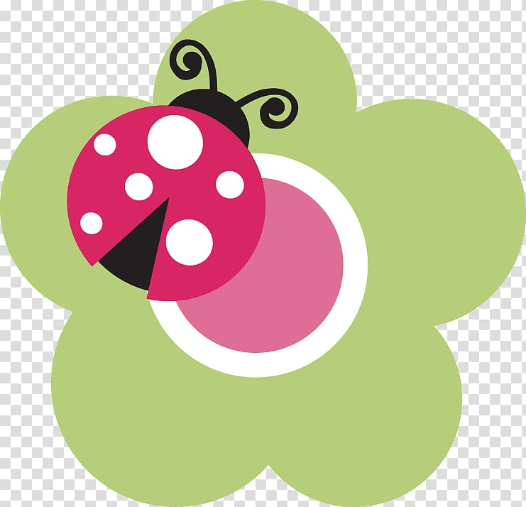 Ladybird Flower Paper , flor transparent background PNG clipart