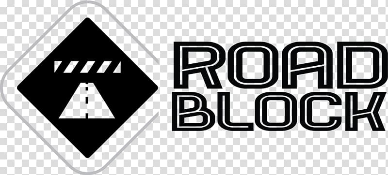 Highway Roadblock Logo Brand, journey road transparent background PNG clipart