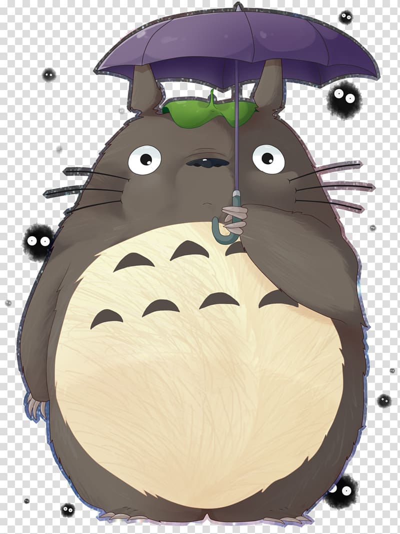 gray animal , Drawing Cat Digital art , totoro transparent background PNG clipart