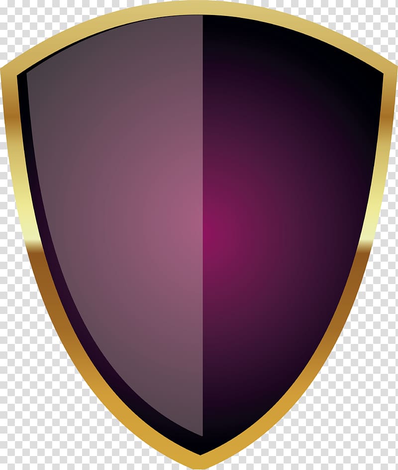 purple and yellow shield illustration, Shield Icon, Warrior shield transparent background PNG clipart