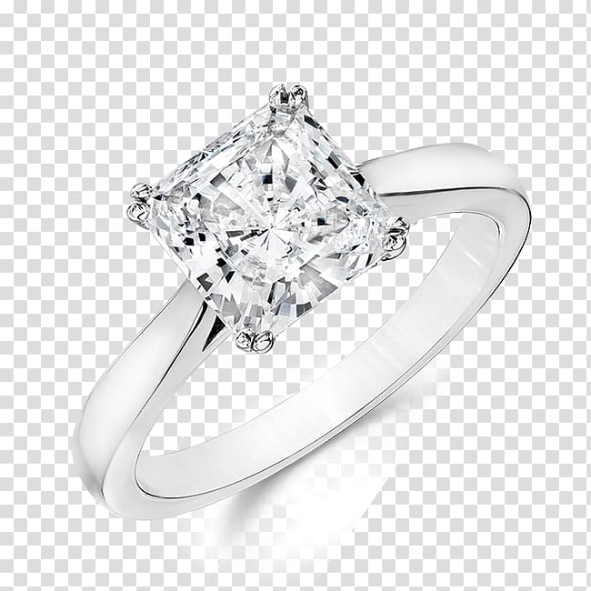 Earring Wedding ring Engagement ring, Cubic Zirconia transparent background PNG clipart