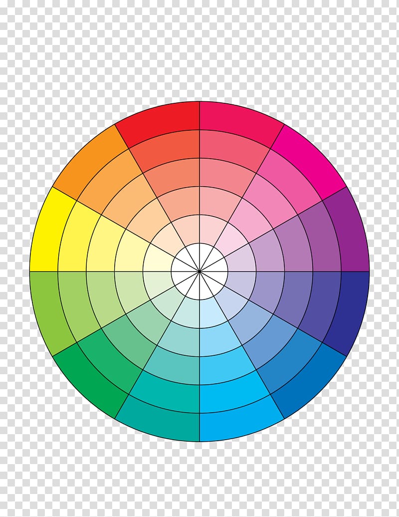Color wheel Colorfulness Color theory HSL and HSV, others transparent background PNG clipart