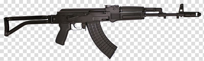 Firearm SA M-7 Semi-automatic rifle AK-47, ak 47 transparent background PNG clipart
