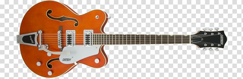 Gretsch G5420T Electromatic Electric guitar Semi-acoustic guitar Bigsby vibrato tailpiece, electric guitar transparent background PNG clipart