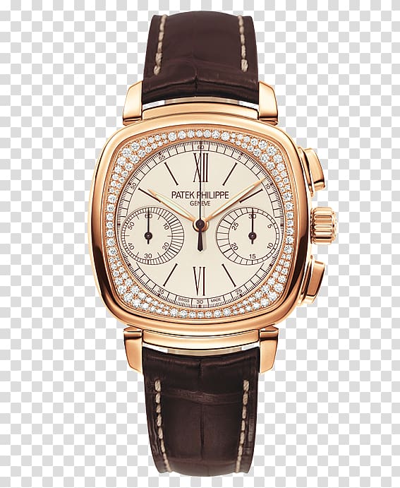 Patek Philippe & Co. Grande Complication Chronograph Watch, watch transparent background PNG clipart