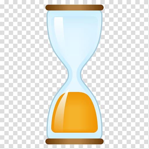 Hourglass Emojipedia Sand Unicode, hourglass transparent background PNG clipart
