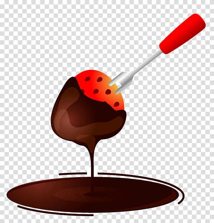 Fondue Food Chocolate , chocolate transparent background PNG clipart