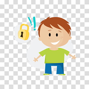 Thumb Human behavior Yellow , boy transparent background PNG clipart thumbnail
