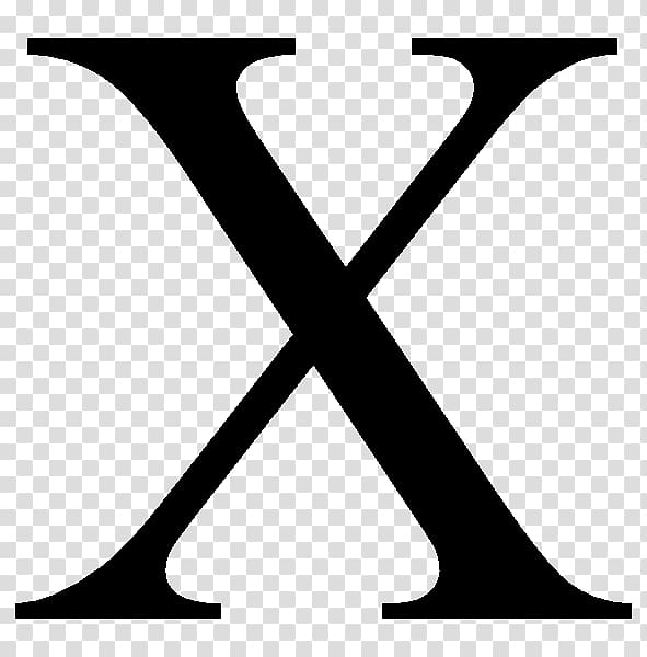 Chi Greek alphabet Beta Gamma Theta, X transparent background PNG clipart