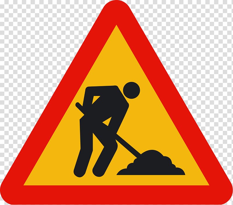 Traffic sign Road , signal transparent background PNG clipart