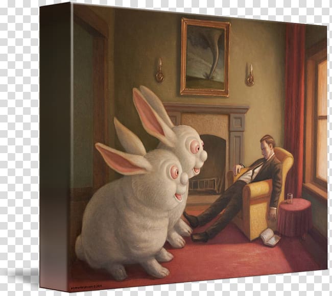 Painting Surrealism Art Painter Rabbit, painting transparent background PNG clipart