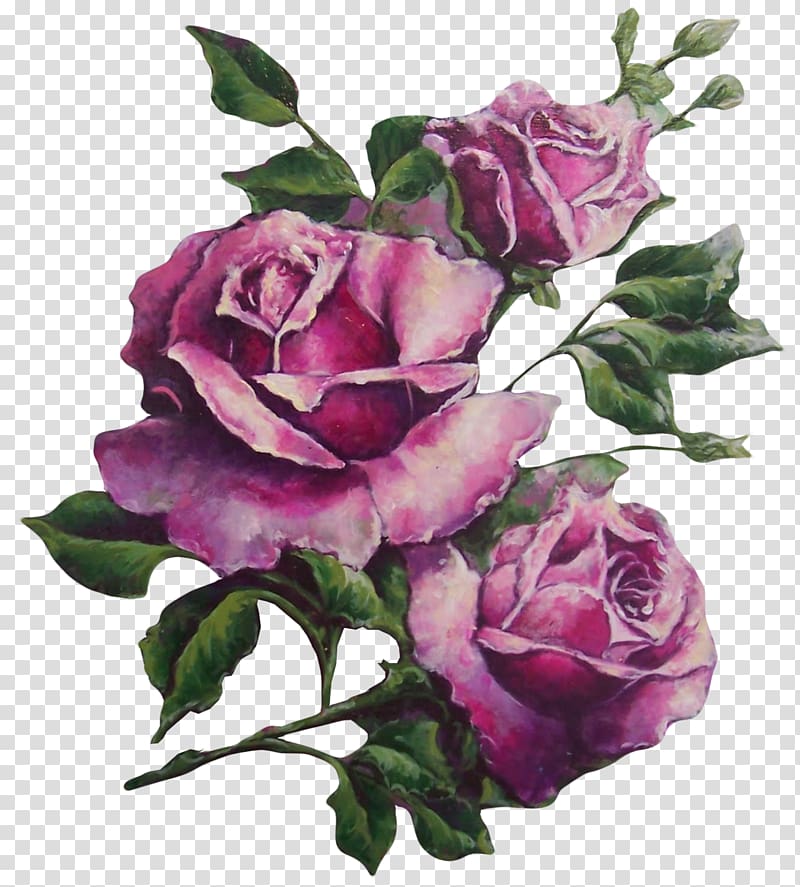 Paper Rose Flower Purple Vintage, flower vintage transparent background PNG clipart