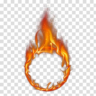 ring of fire transparent background PNG clipart
