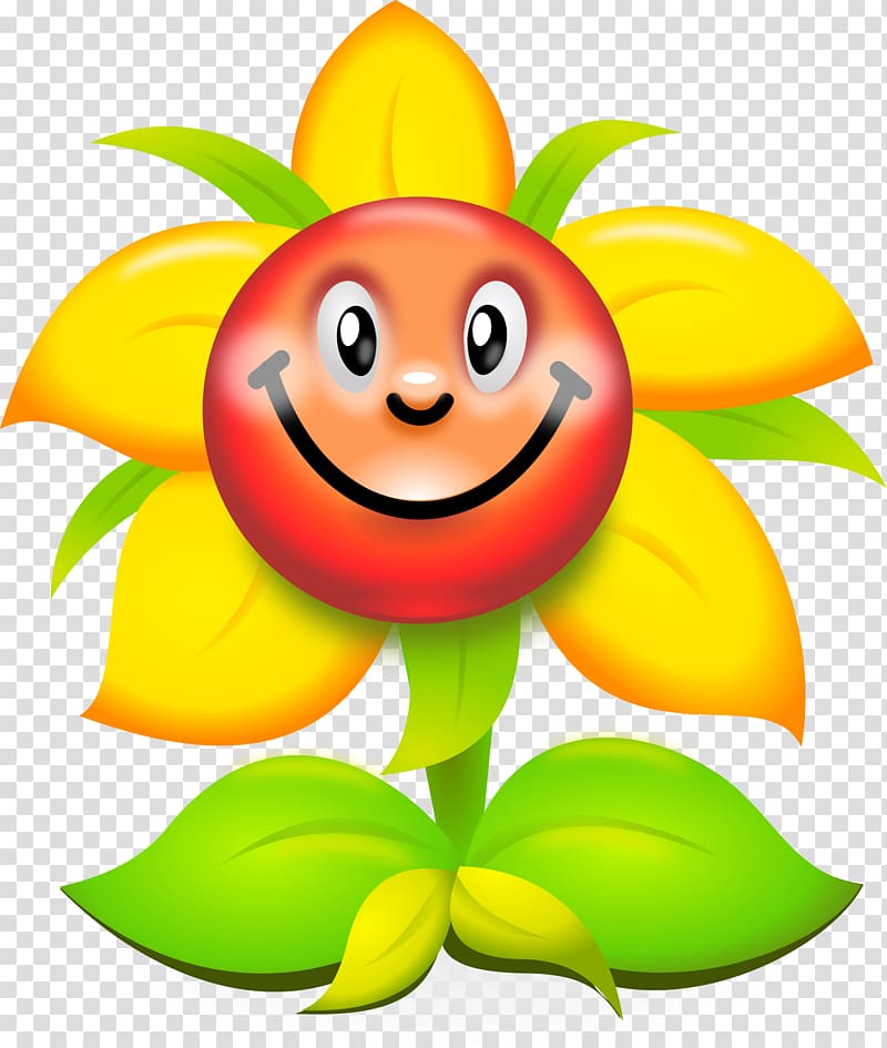 Flower Humour Smiley , Smiley sunflowers transparent background PNG clipart