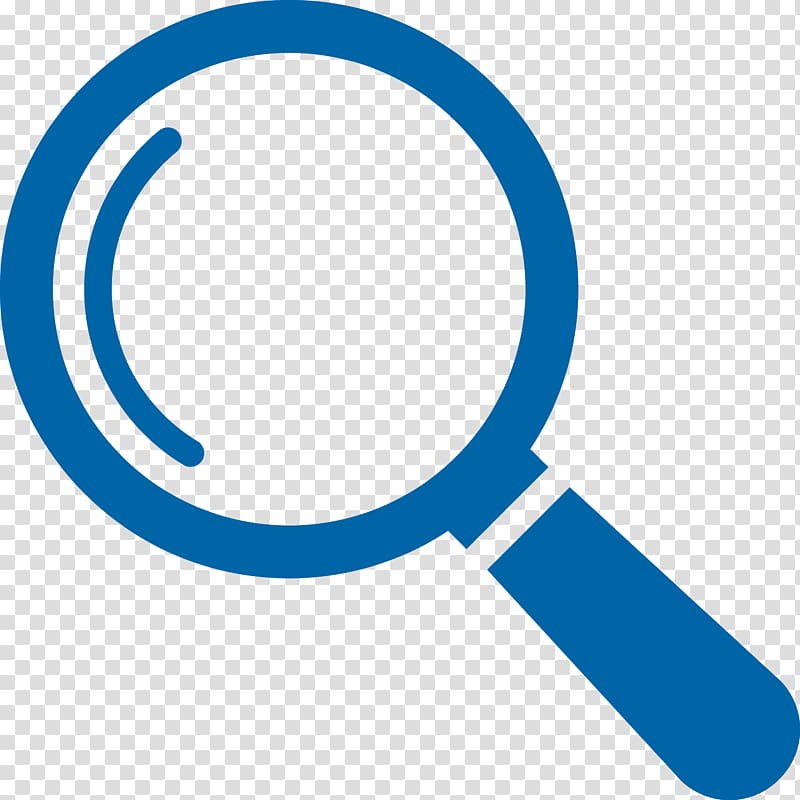 Free Download Blue Magnifying Glass Icon Illustration Magnifying 