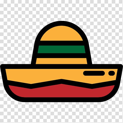 Mexico Mexican cuisine Hat Sombrero , mexican hat transparent background PNG clipart