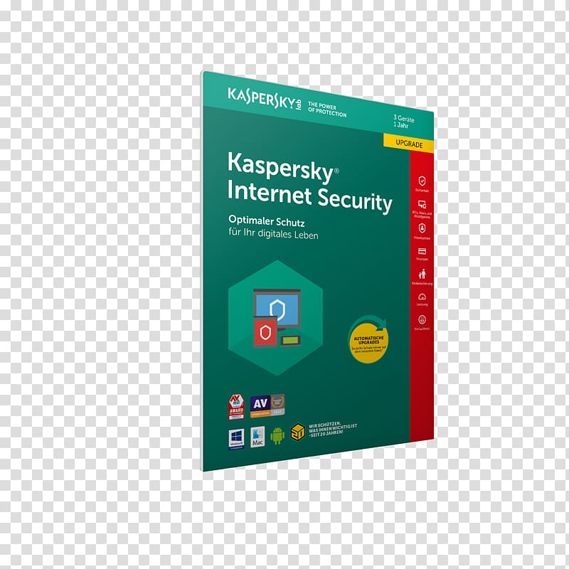 Kaspersky Internet Security Computer Software Kaspersky Lab Antivirus software, android transparent background PNG clipart