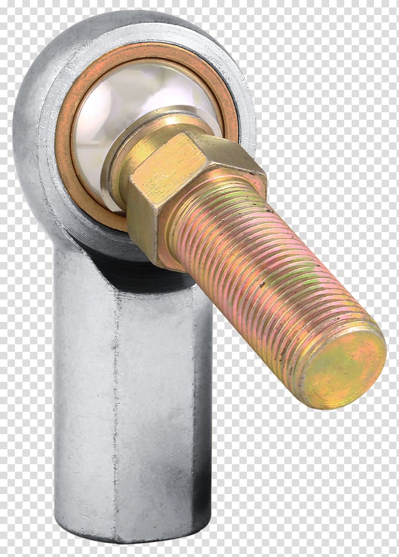 Rod end bearing Tie rod Stainless steel Carbon steel, metal rod transparent background PNG clipart